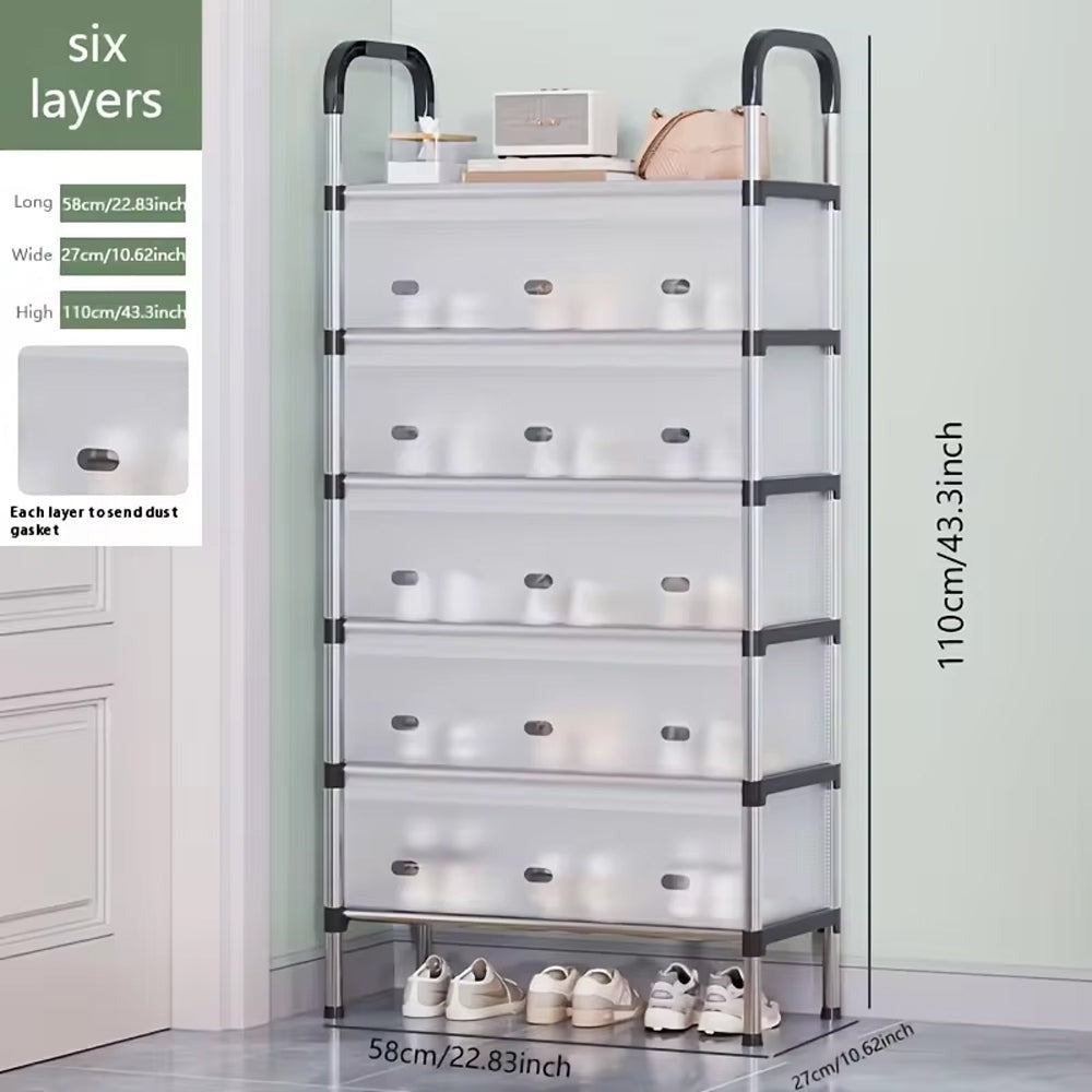 Modern Multi?Layer Shoe Storage Rack | 5 Layers